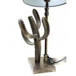 Lampa dekoracyjna metalowa Kaktus